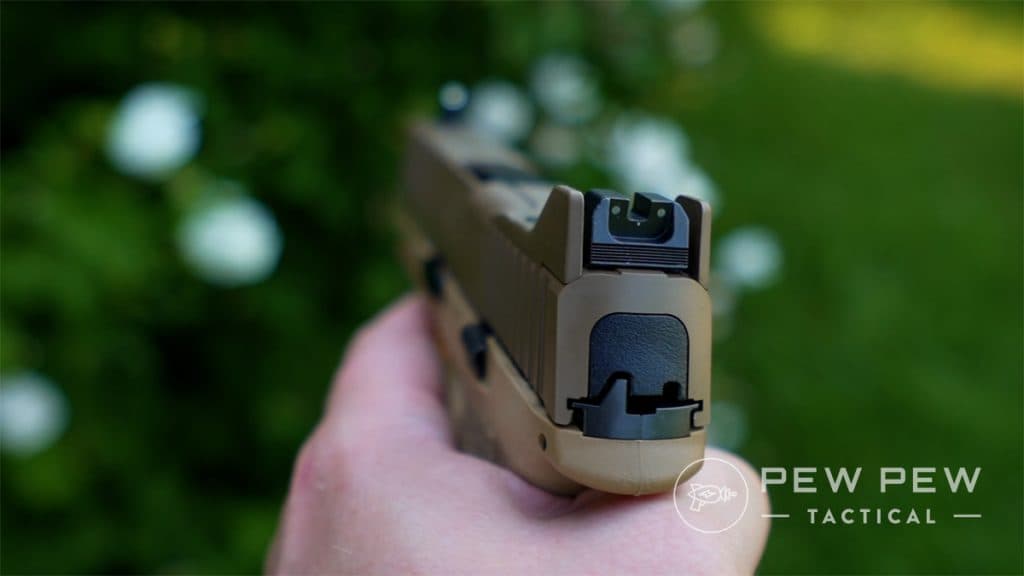 FN 509 Tactical Trijicon Suppressor Height Sights