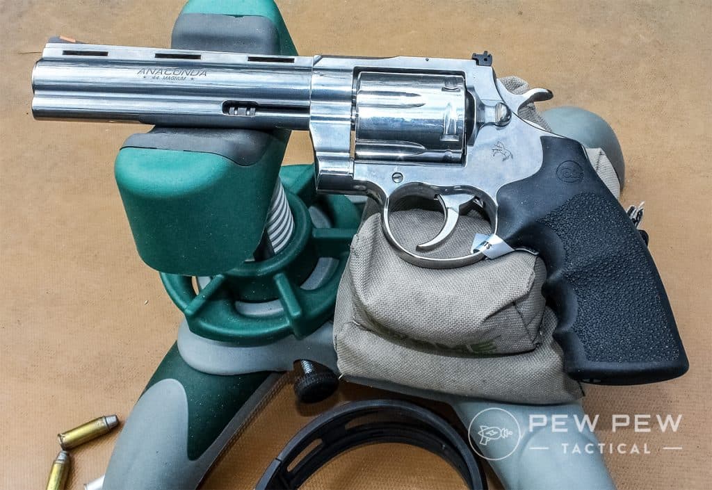 2. Colt Anaconda 6 inch 44 Magnum Revolver