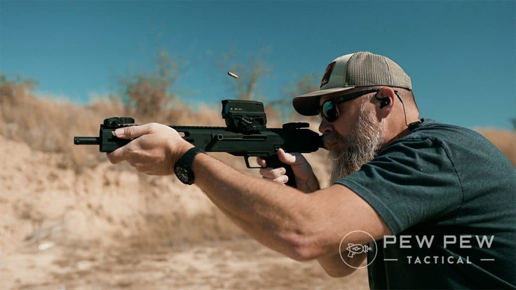 Ruger LC Carbine shoot left