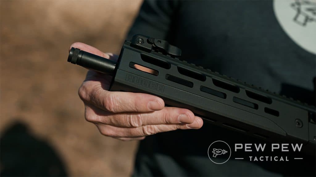 Ruger LC Carbine threaded