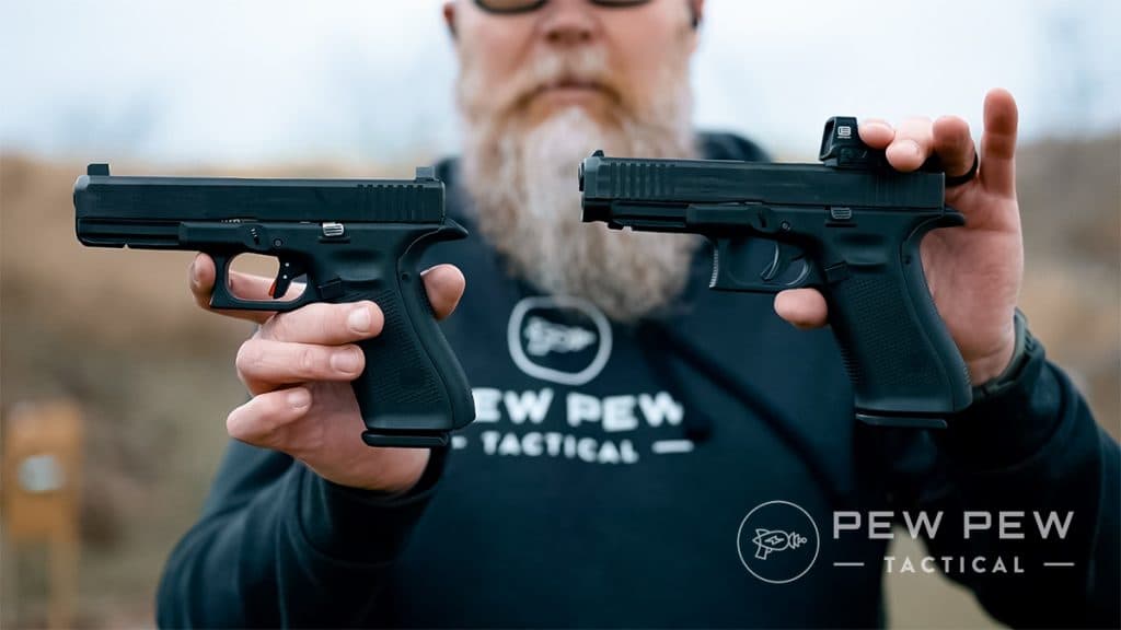 Glock 47 Glock 17 Side by Side