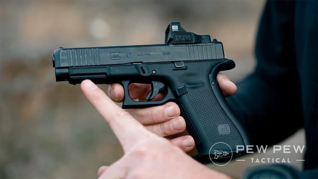 Glock 47 dust cover
