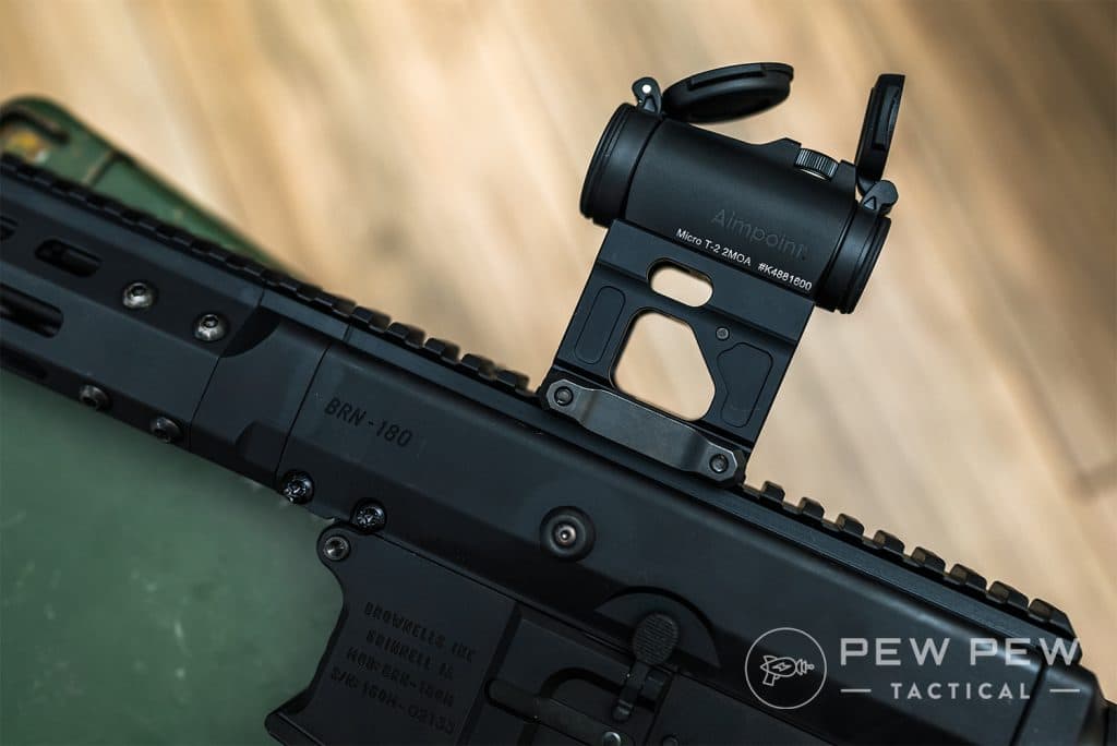Aimpoint T2 on Unity Tactical FAST Mount