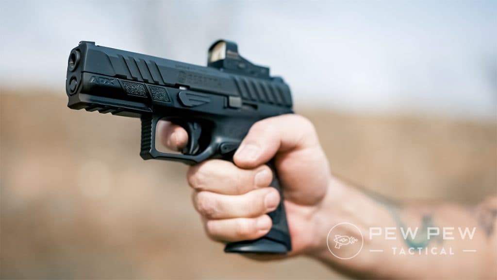 Post Thumbnail Image for post: Beretta APX A1 Review: Best Optics-Ready Full-Size 9mm?