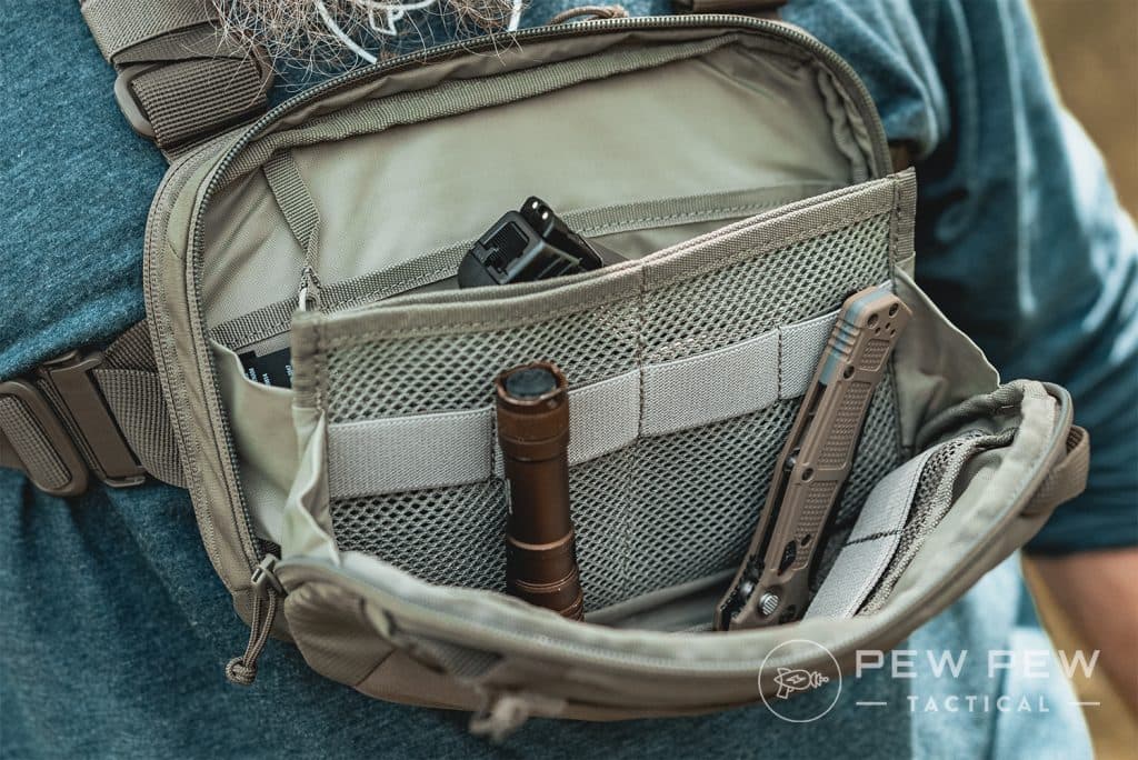 511 Skyweight Utility Chest Pack open