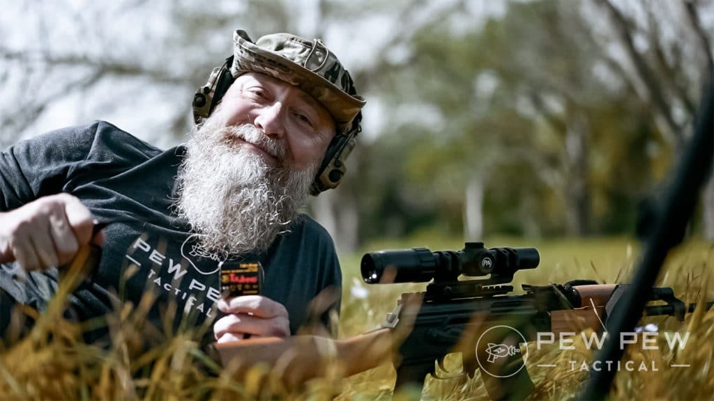 Century Arms WASR-10 garden gnome