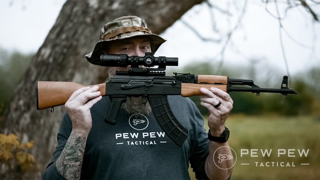 Century Arms WASR-10 peek