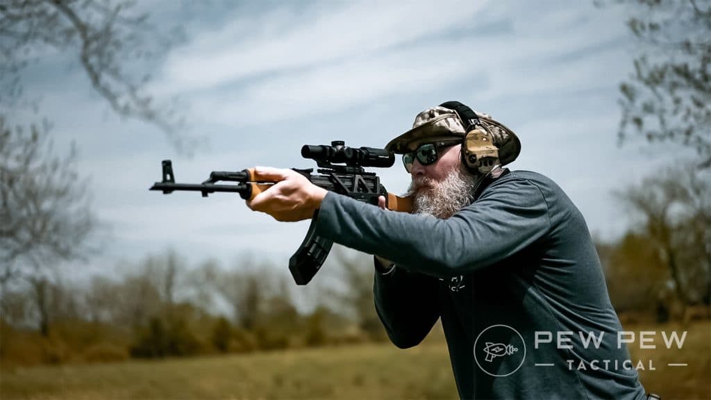 Century Arms WASR-10 shoot left