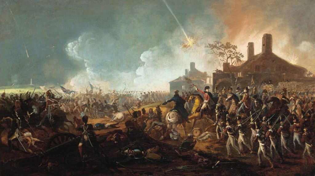 Post Thumbnail Image for post: A Picture From History: The Battle of Waterloo