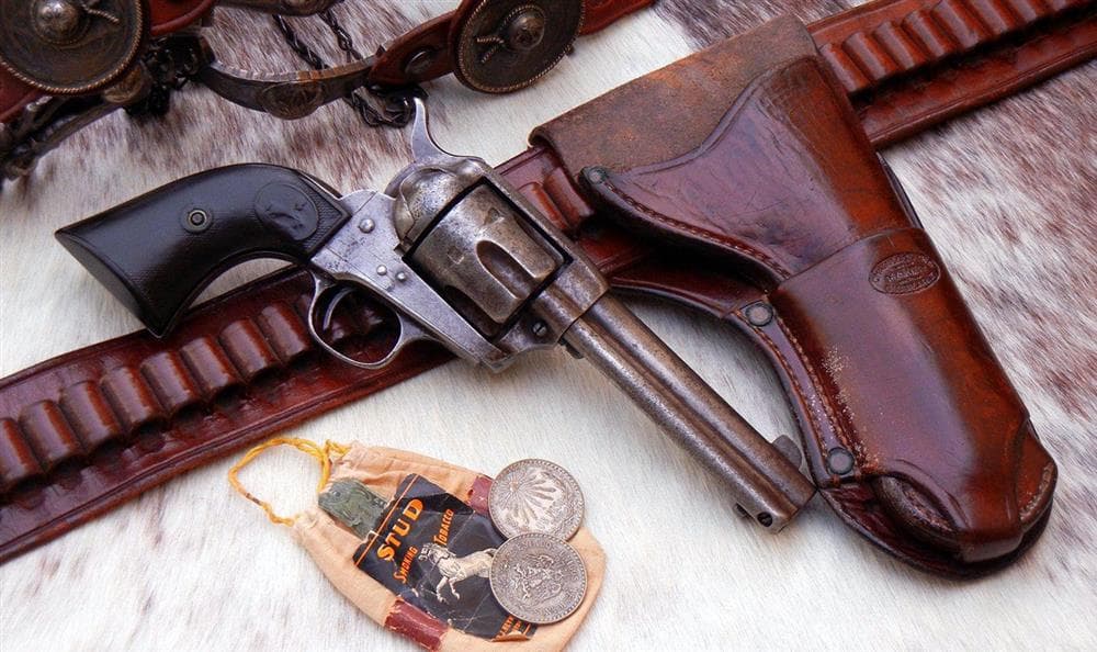 Colt-SAA-with-holster