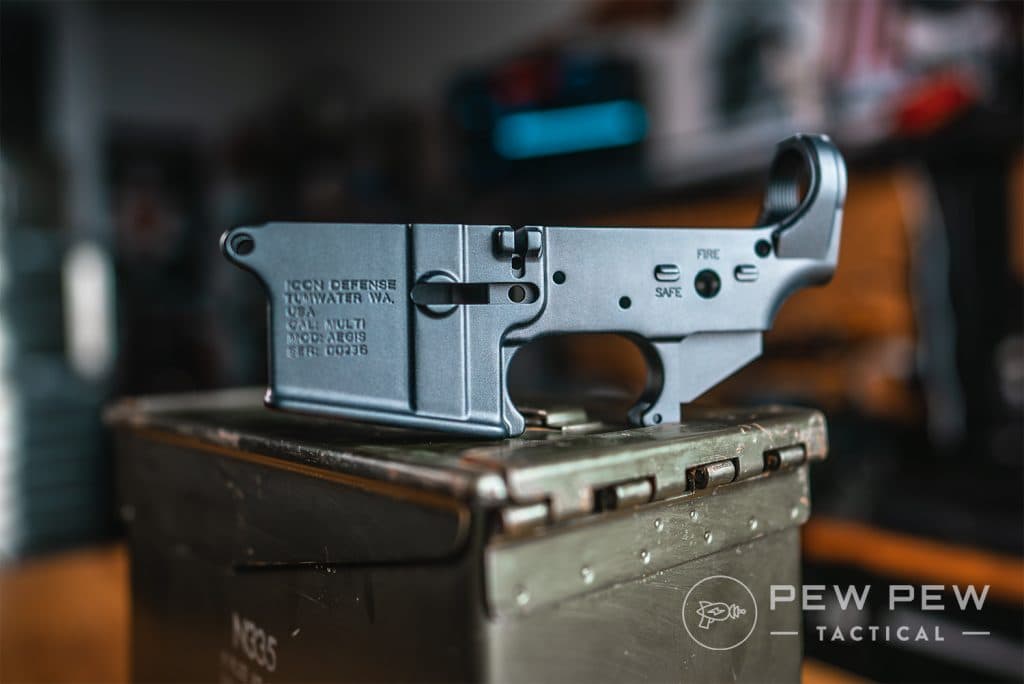 Icon Defense Receiver Set lower left