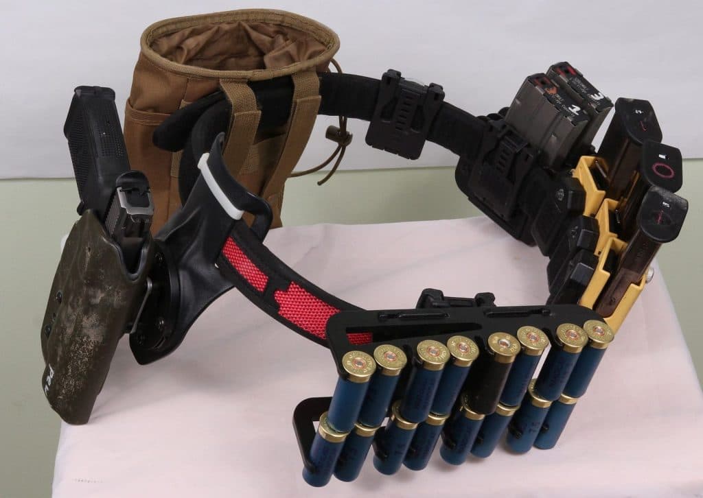 3-gun belt setup