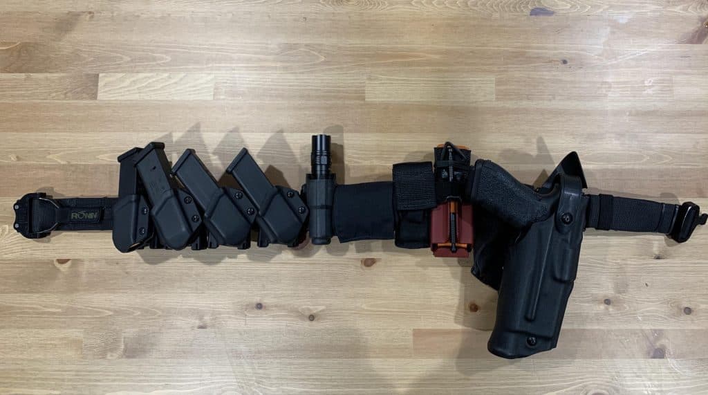 IPSC belt setup