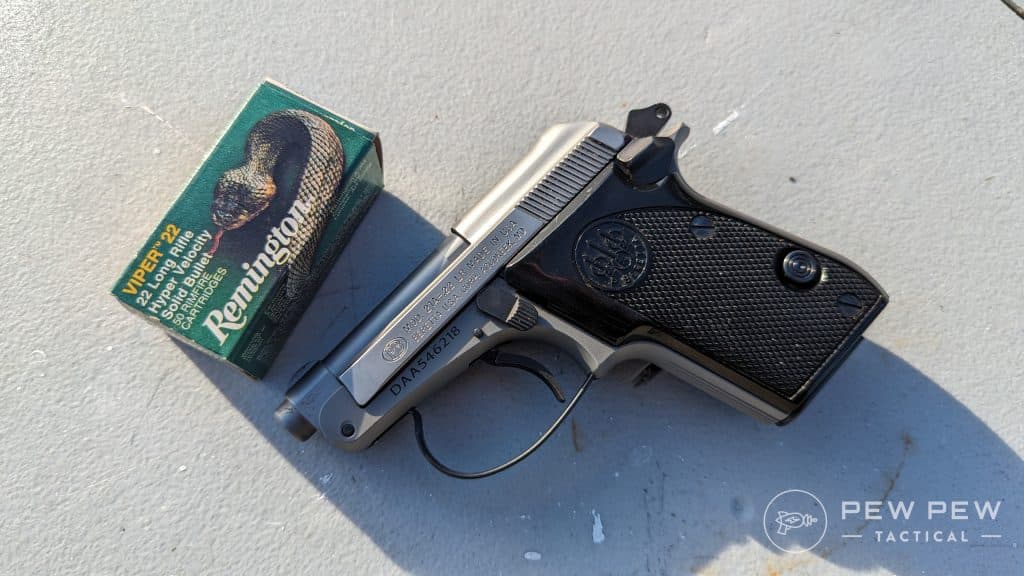 Beretta Bobcat with ammo