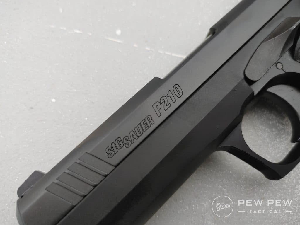 Sig P210 Carry slide