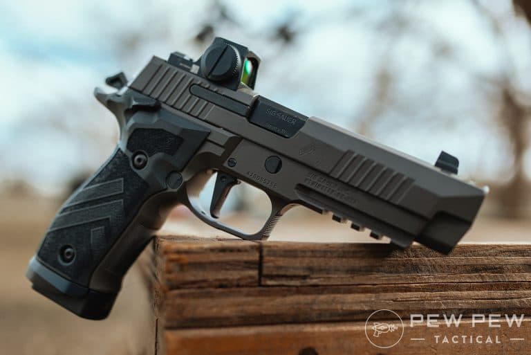 Post Thumbnail Image for post: Sig P226 XFIVE Legion Review: Best Sig Handgun?