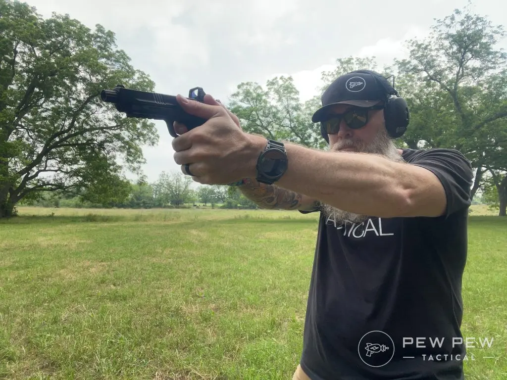 S&W M&P 57 shoot close