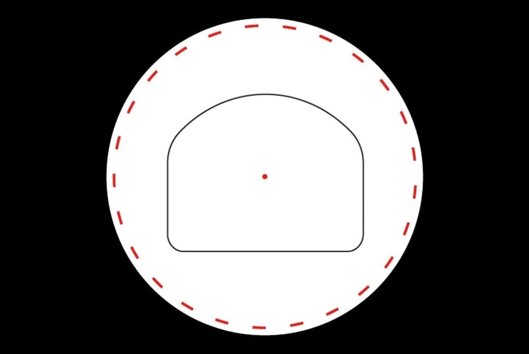 Primary Arms HTX-1 reticle