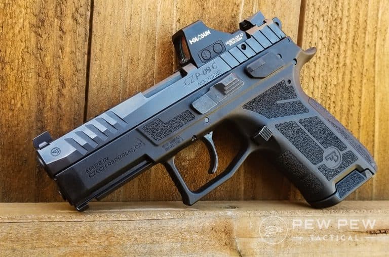 Post Thumbnail Image for post: CZ P-09 C Nocturne Review: Home Run or Foul Ball?