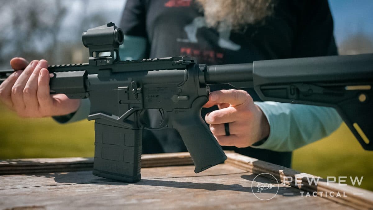 Ruger SFAR rear