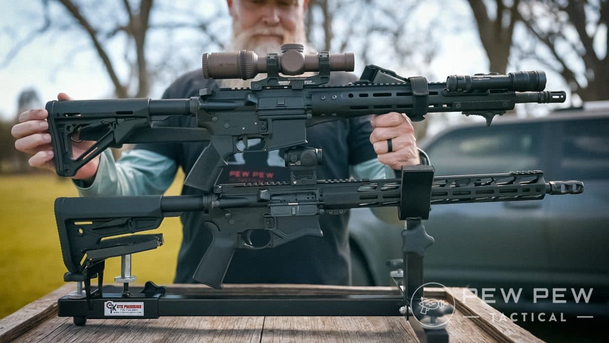 Ruger SFAR size compare