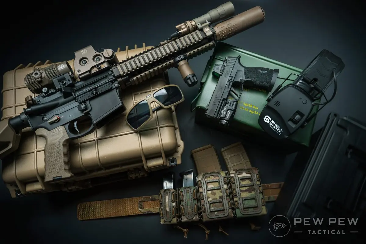 Shellshock Protection mk18 huxwrx 556k flow sig sauer p365 X Macro comp romeo eclipse exo pro eotech magnifier surefire m340 dft turbo