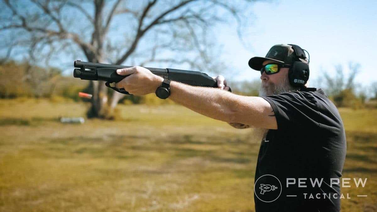 Mossberg 990 Aftershock shoot left