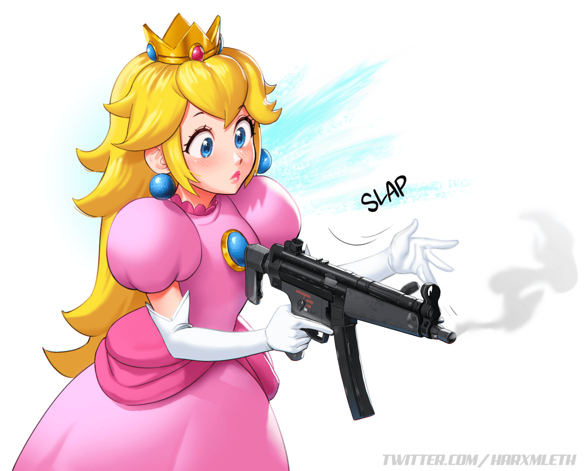 Princess Peach HK Slap