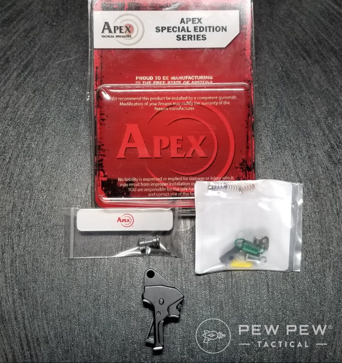 S&W M&P 2.0 Apex Special Flat Face Trigger Kit