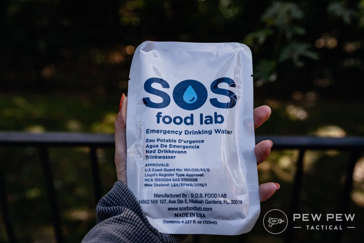 Water pouch