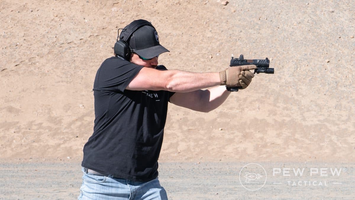 Chapman shooting stance