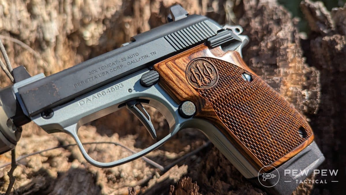 Beretta 30X Tomcat close-up