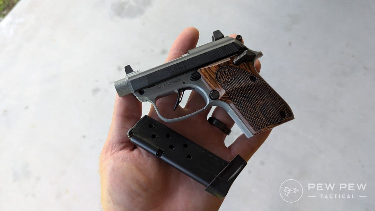 Beretta 30X in hand