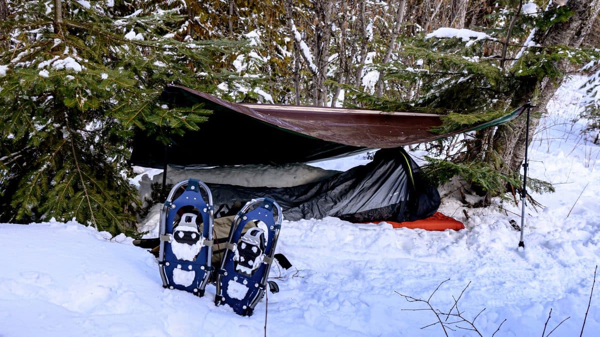 Scott snow shelter