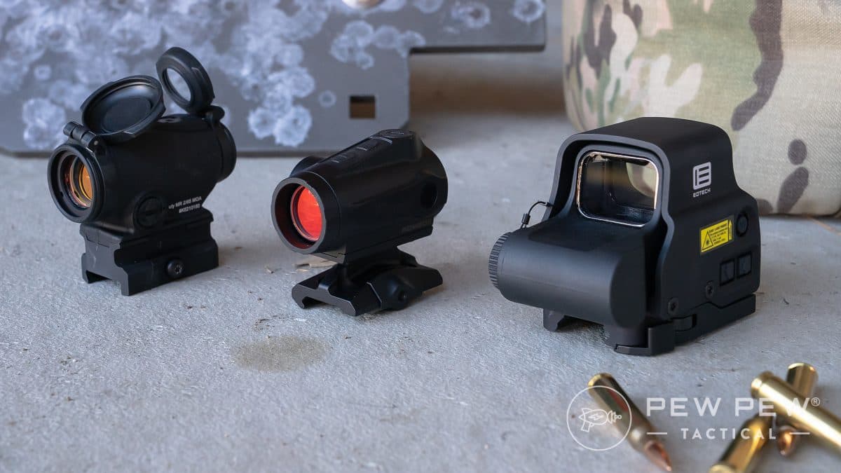 Best AR-15 red dots 2026: Aimpoint Duty RDS MR, Sig Sauer Romeo5, EOTECH EXPS3