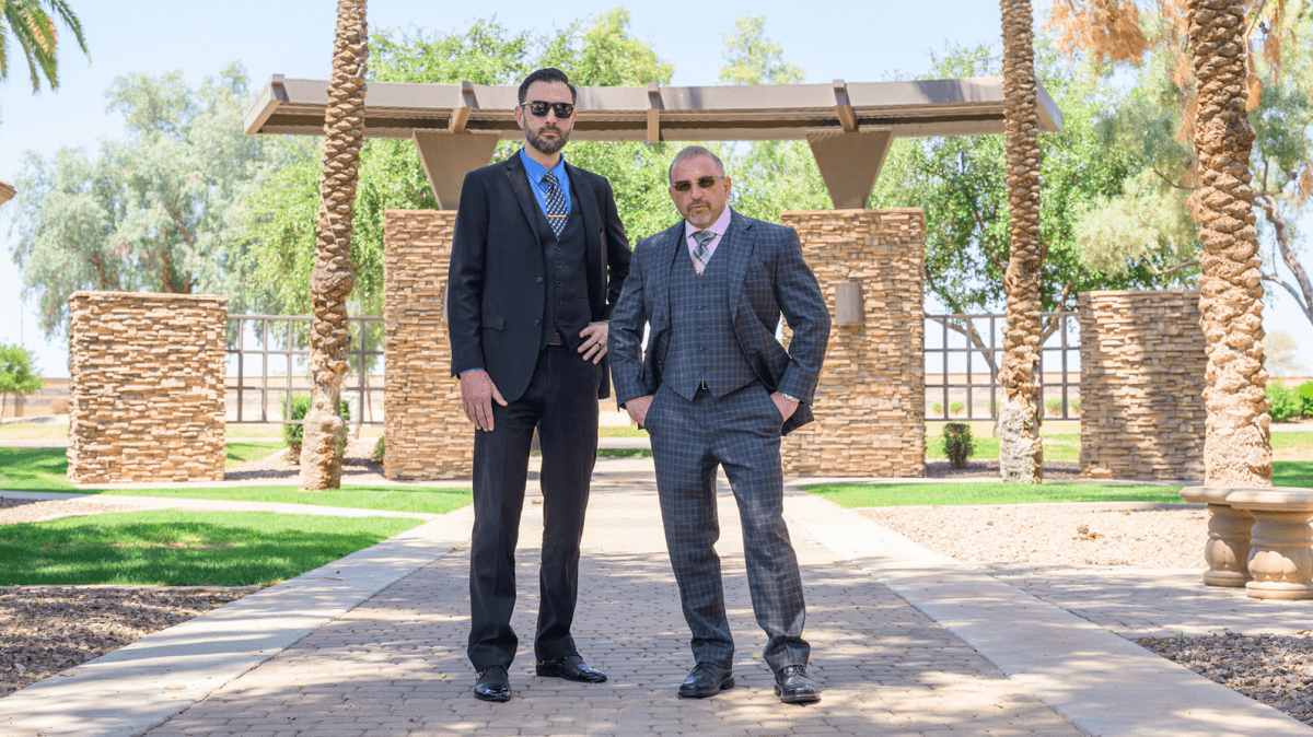 Marc (R) and Andy (L) of AOR