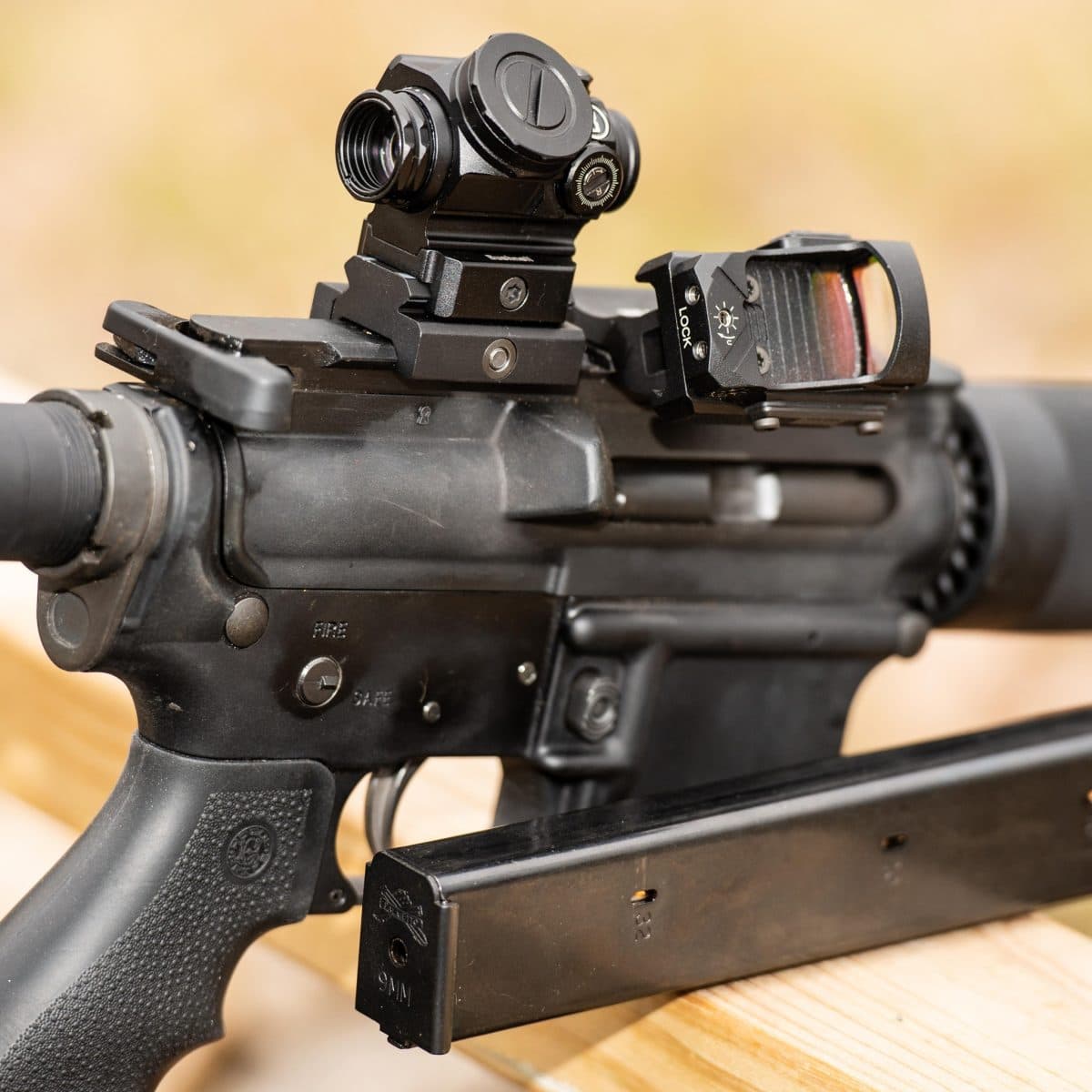 PCC dual red dot setup