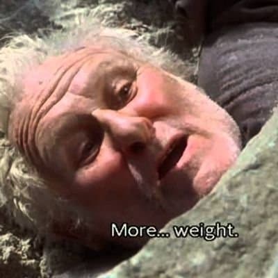 Giles Corey More Weight