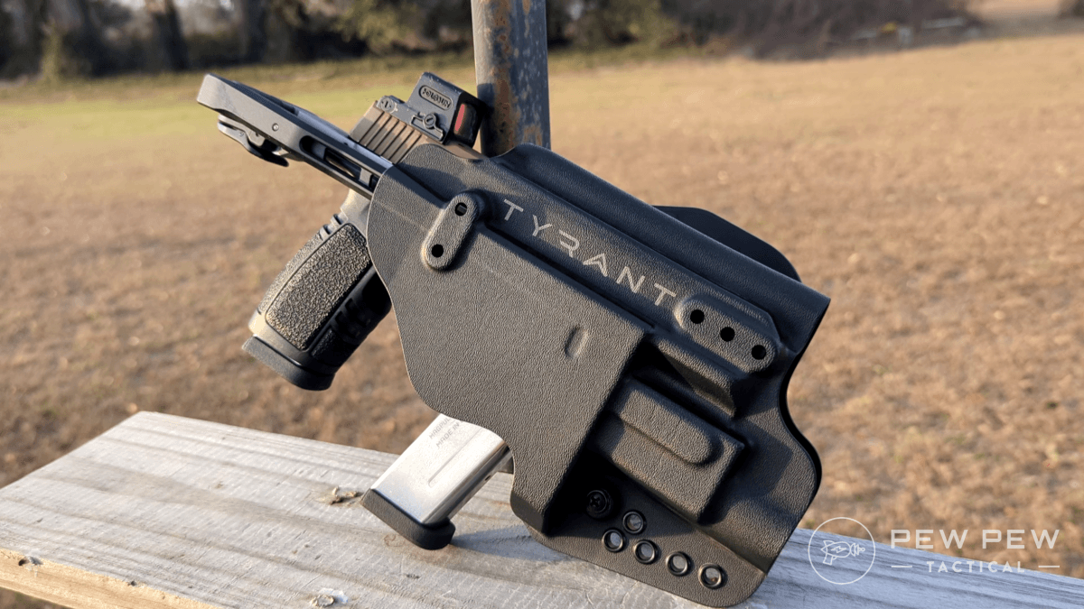 Tyrant CNC TWS365 and holster