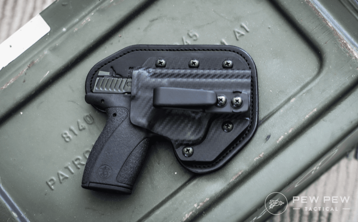 S&W Bodyguard 2.0 in Hidden Hybrid Appendix Holster