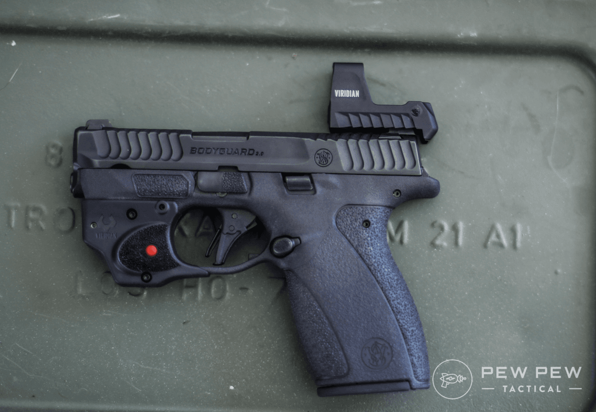 S&W Bodyguard 2.0 with Viridian Laser and RFX1 Red Dot