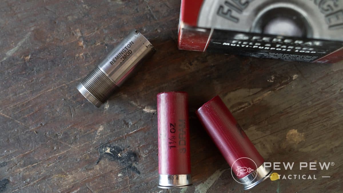 Modified choke tube