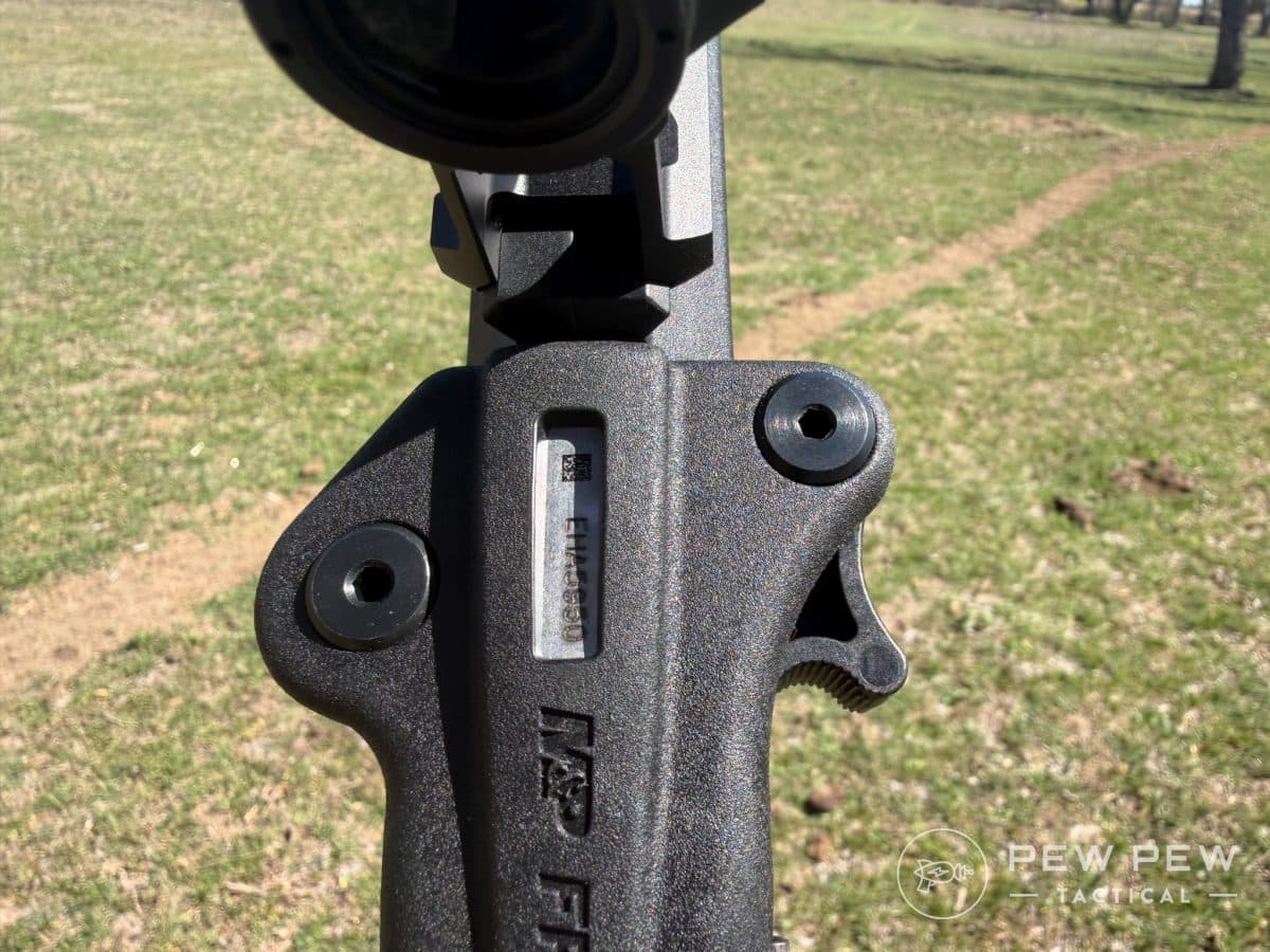 S&W FPC 22LR Hinge Topside