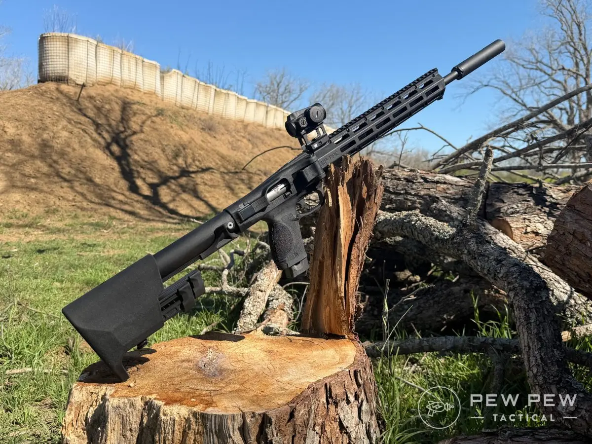 S&W FPC 22LR Posed Right