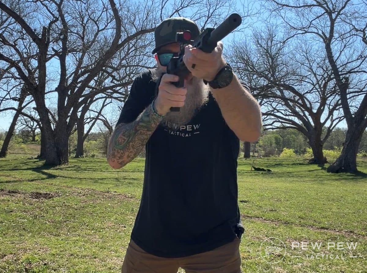 S&W FPC 22LR Shoot Front