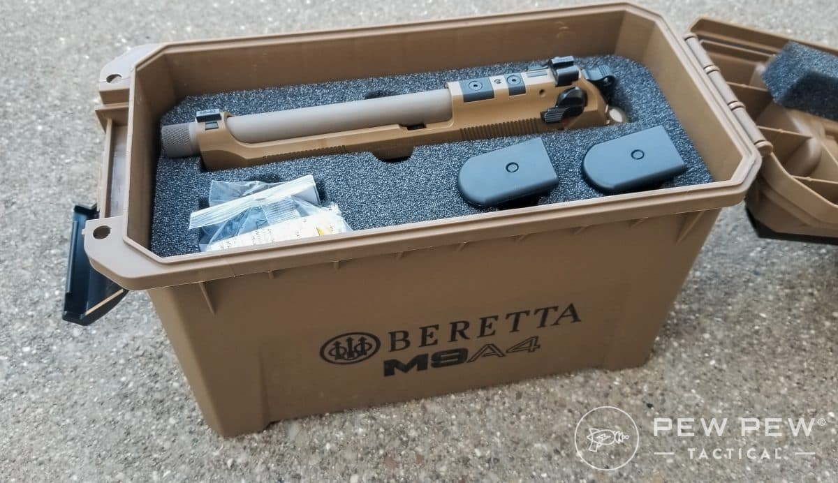 Beretta M9A4 Box Open