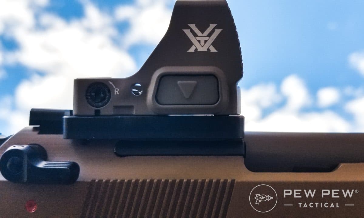 Beretta M9A4 Optics Plate Gap