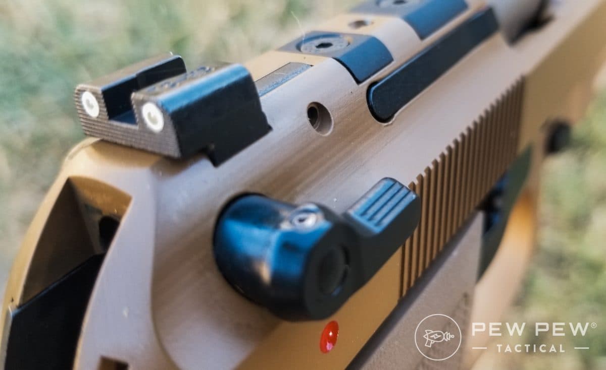 Beretta M9A4 Slide Rear