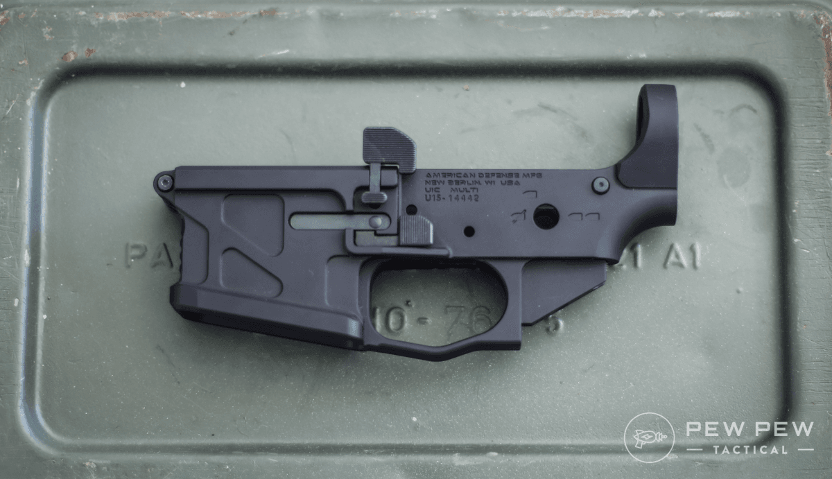 ADM UIC Stripped AR-15 Lower