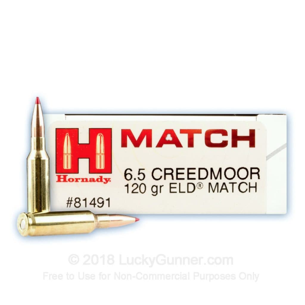 Hornady Match 6.5 Creedmoor 120gn ELD Match - 20 Rounds